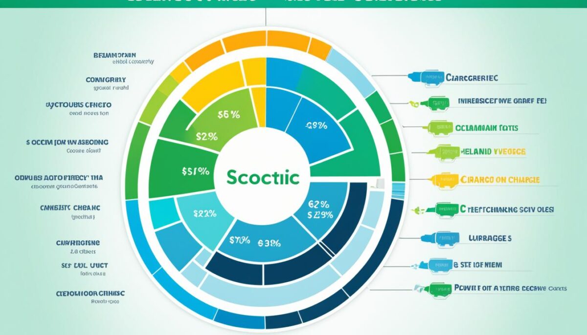 detailed breakdown of EV charging costs