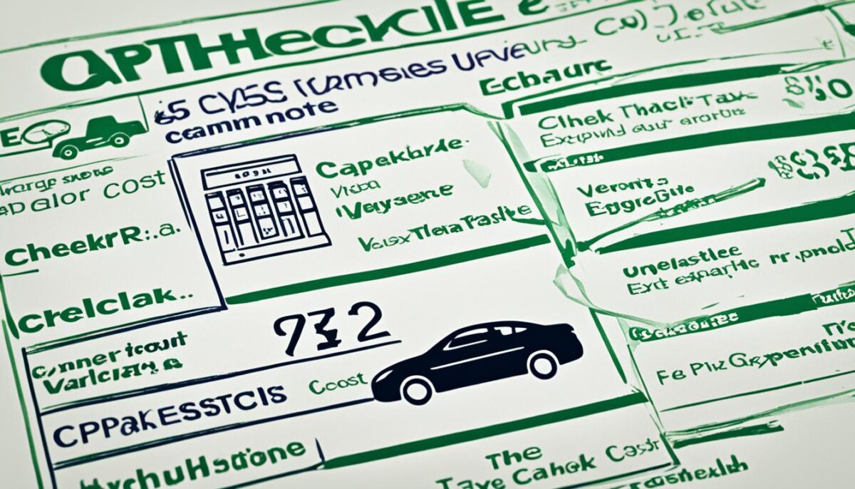 vehicle purchase expenses